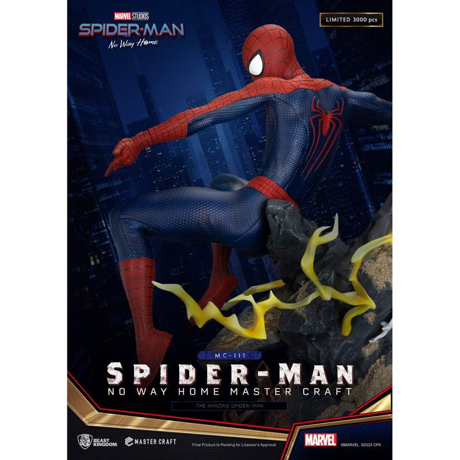 Spider - Man: No Way Home Master Craft Statue The Amazing Spider - Man 35 cm - The Happy Toy Store