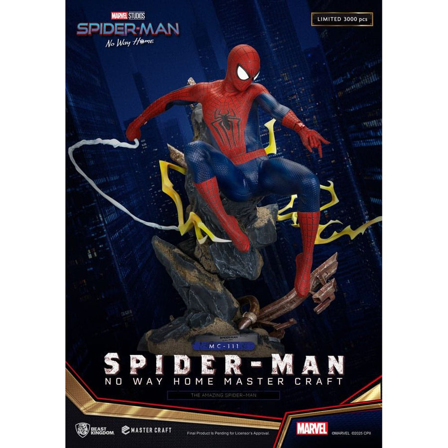 Spider - Man: No Way Home Master Craft Statue The Amazing Spider - Man 35 cm - The Happy Toy Store