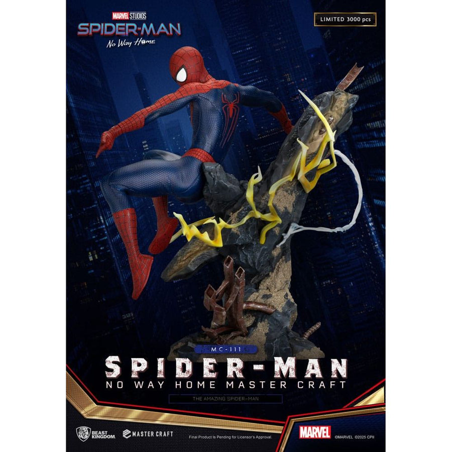 Spider - Man: No Way Home Master Craft Statue The Amazing Spider - Man 35 cm - The Happy Toy Store