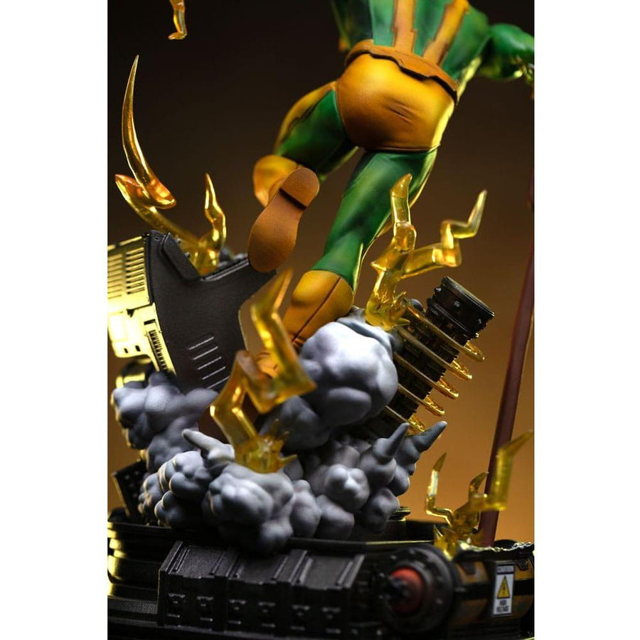 Spider - Man vs. Villains Diorama BDS Art Scale Statue 1/10 Electro 25 cm - The Happy Toy Store