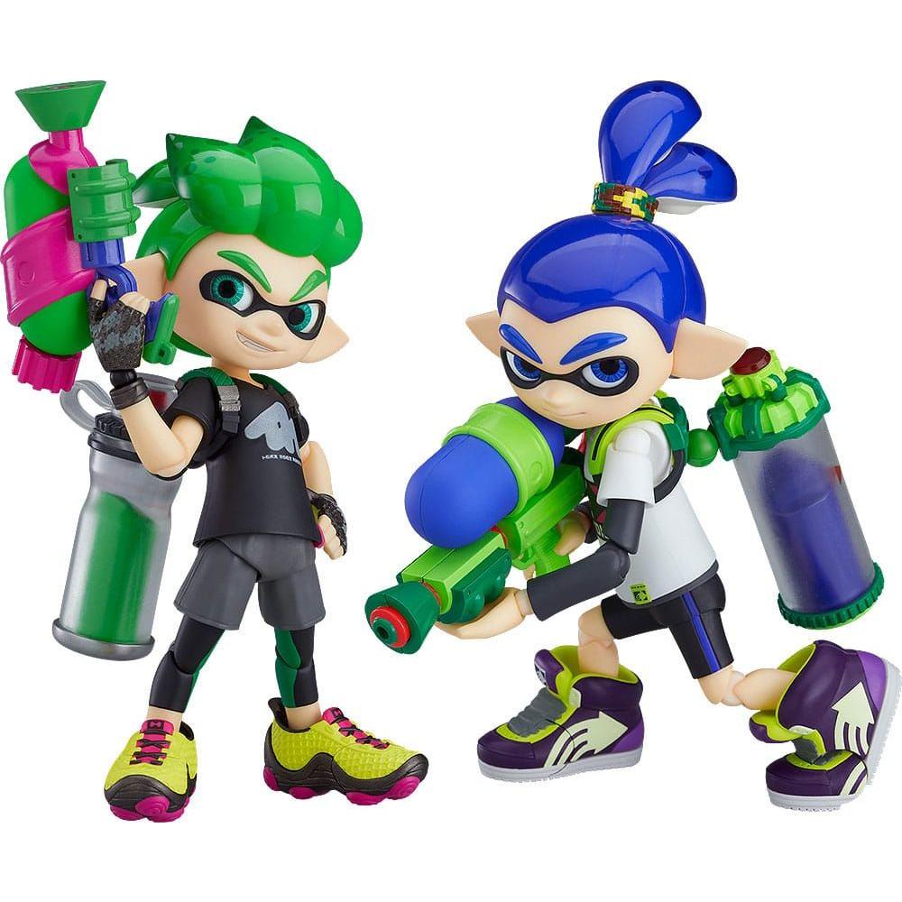 Splatoon/Splatoon 2 Figma Action Figure Splatoon Boy DX Edition 10 cm - The Happy Toy Store