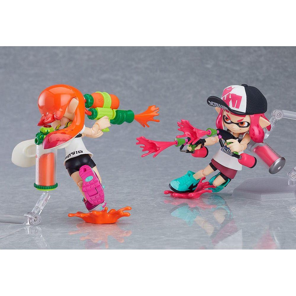 Splatoon/Splatoon 2 Figma Action Figure Splatoon Girl DX Edition 10 cm - The Happy Toy Store