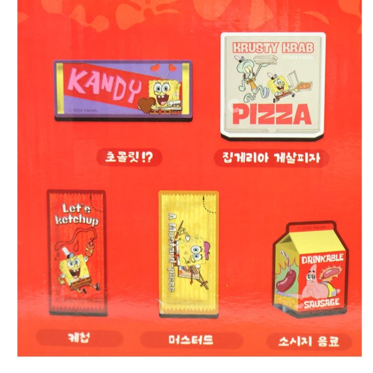 Spongebob Squarepants Yummy Food Magnet Blind Pack - The Happy Toy Store