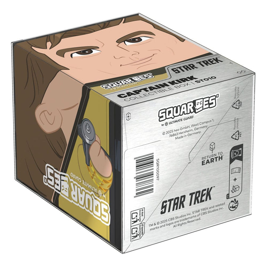 Squaroes Squaroe Star Trek: The Original Series ST010 - Captain Kirk - The Happy Toy Store