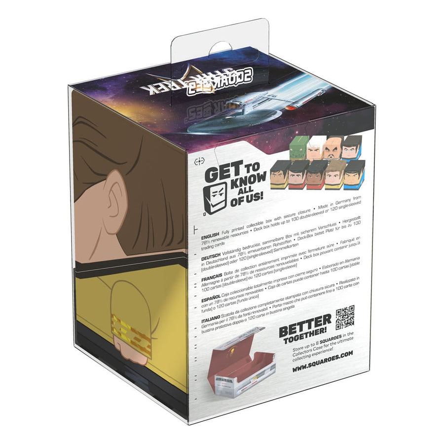 Squaroes Squaroe Star Trek: The Original Series ST010 - Captain Kirk - The Happy Toy Store