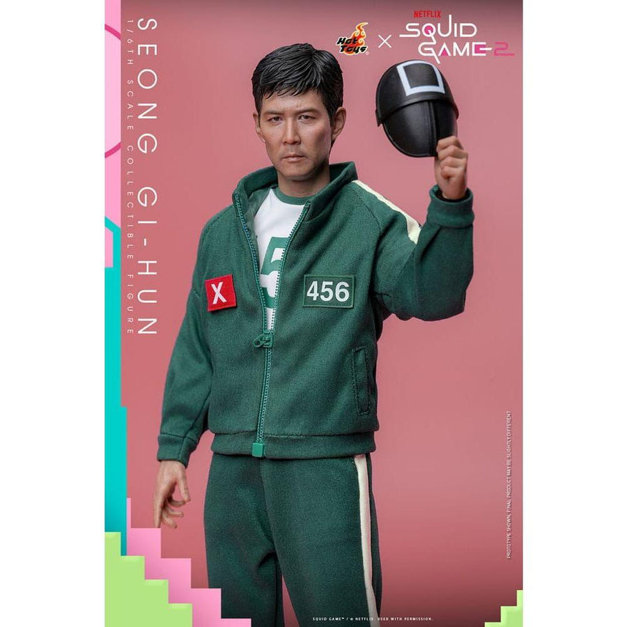 Squid Game 2 Action Figure 1/6 Seong Gi - hun 30 cm - The Happy Toy Store