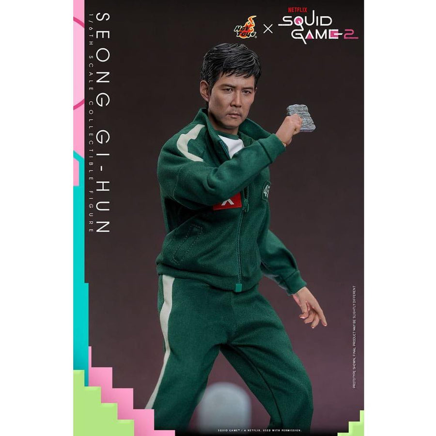 Squid Game 2 Action Figure 1/6 Seong Gi - hun 30 cm - The Happy Toy Store