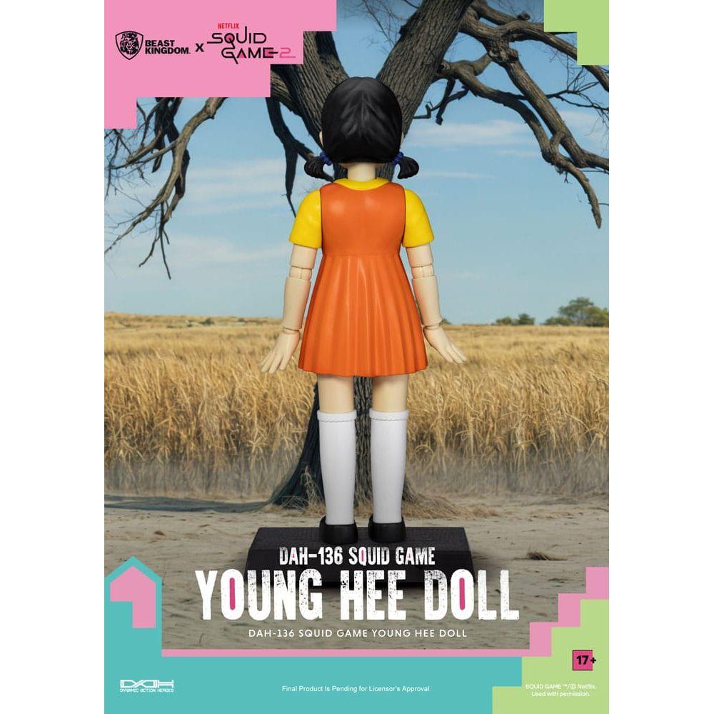 Squid Game Action Figure with Sound Young Hee Doll 30 cm - The Happy Toy Store
