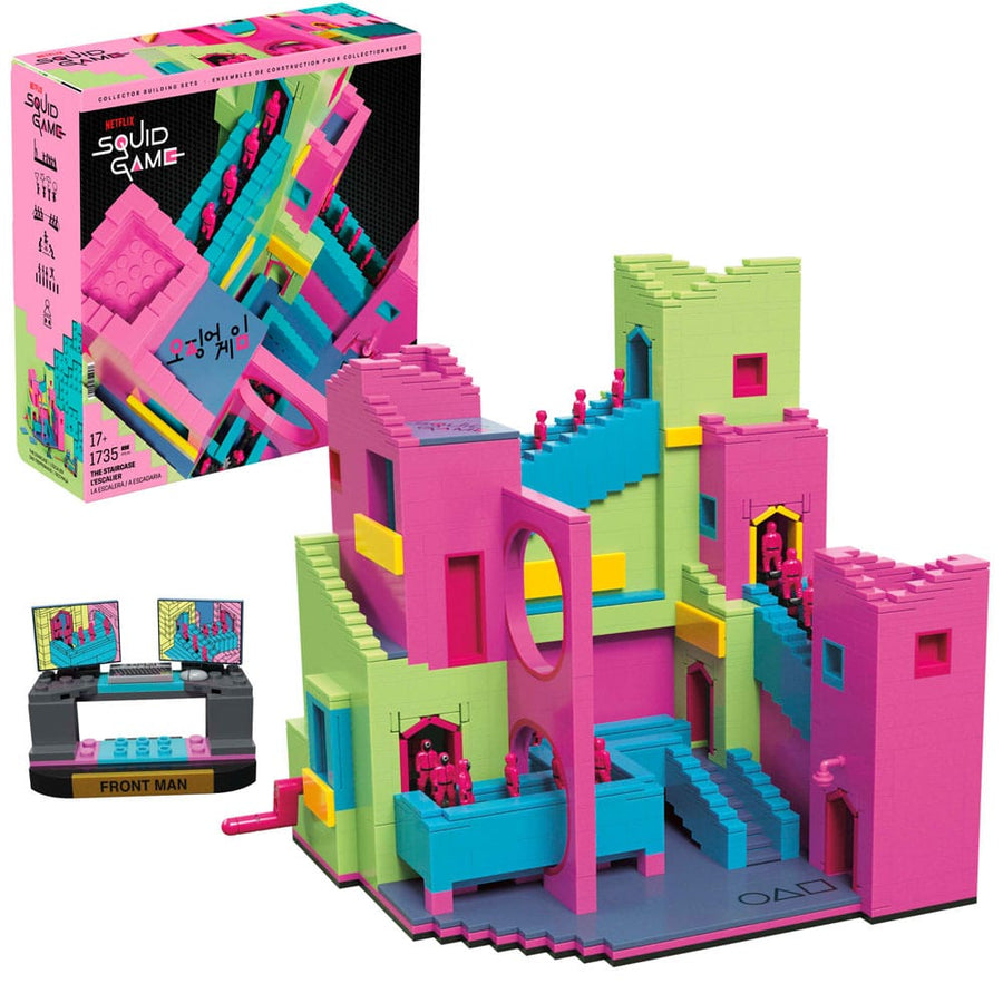 Squid Game MEGA Construction Set Squid Game Staircase - The Happy Toy Store