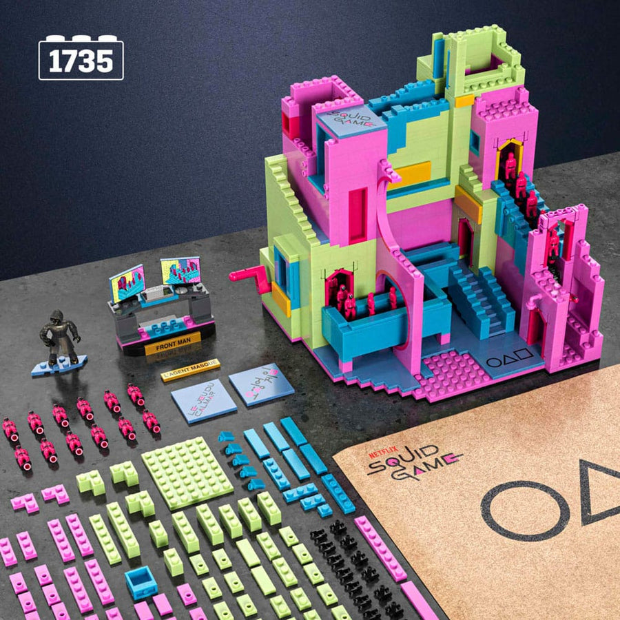 Squid Game MEGA Construction Set Squid Game Staircase - The Happy Toy Store