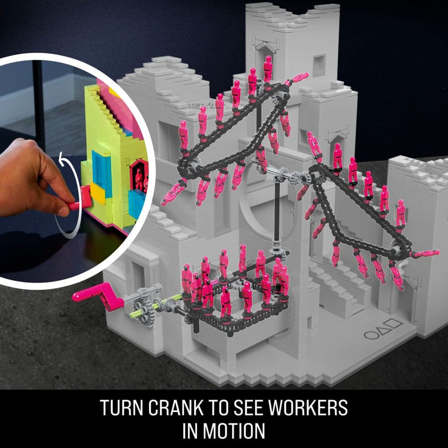 Squid Game MEGA Construction Set Squid Game Staircase - The Happy Toy Store