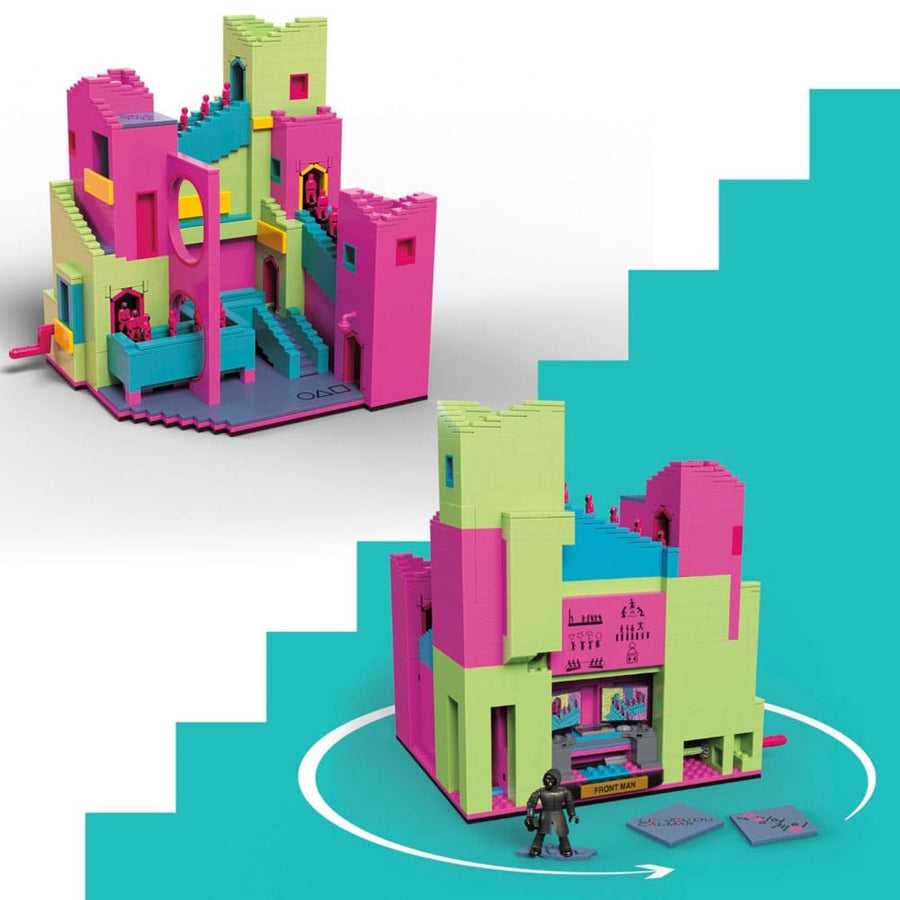 Squid Game MEGA Construction Set Squid Game Staircase - The Happy Toy Store