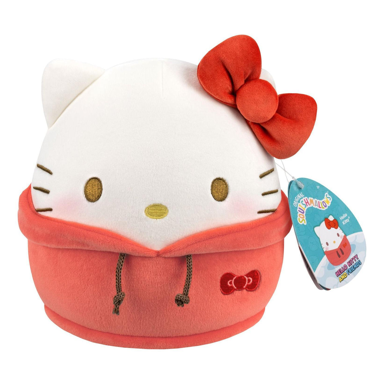 Squishmallows Sanrio 8" Hoodie Plush Hello Kitty - The Happy Toy Store