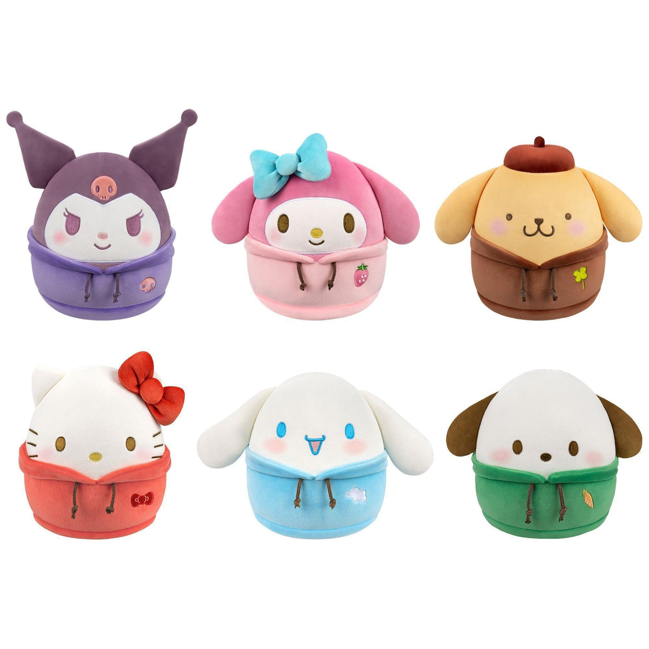 Squishmallows Sanrio 8" Hoodie Plush Pompompurin - The Happy Toy Store