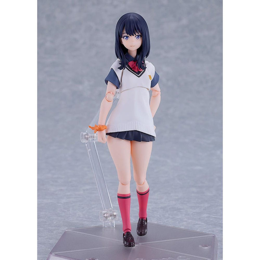 SSSS. Gridman Figma Action Figure Rikka Takarada: Gridman Universe Ver. 14 cm - The Happy Toy Store