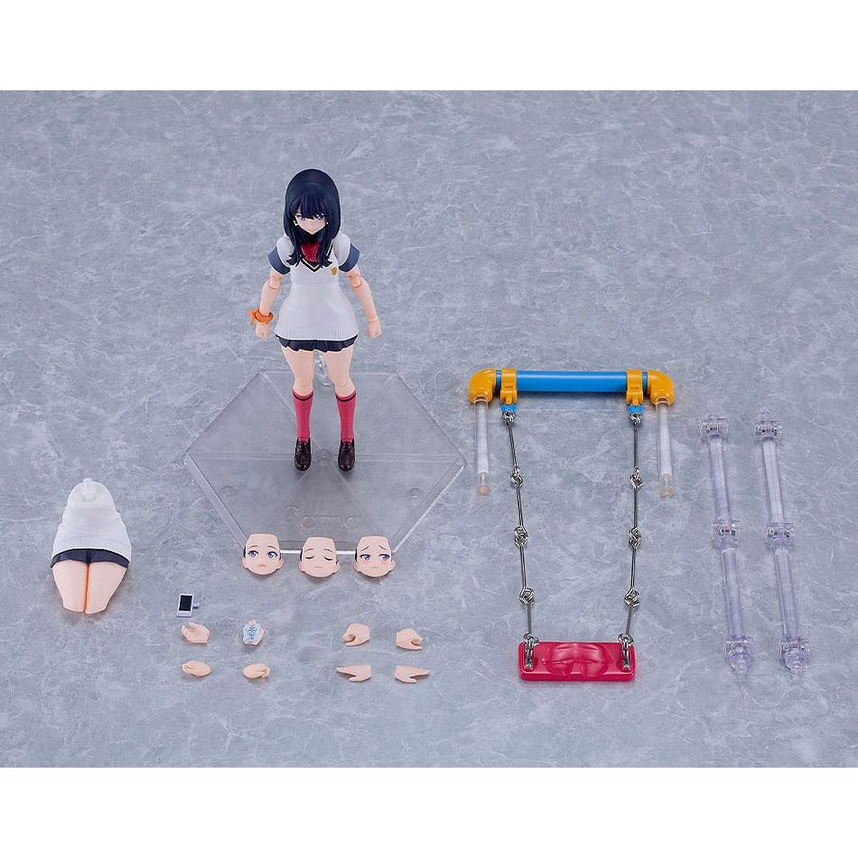 SSSS. Gridman Figma Action Figure Rikka Takarada: Gridman Universe Ver. 14 cm - The Happy Toy Store