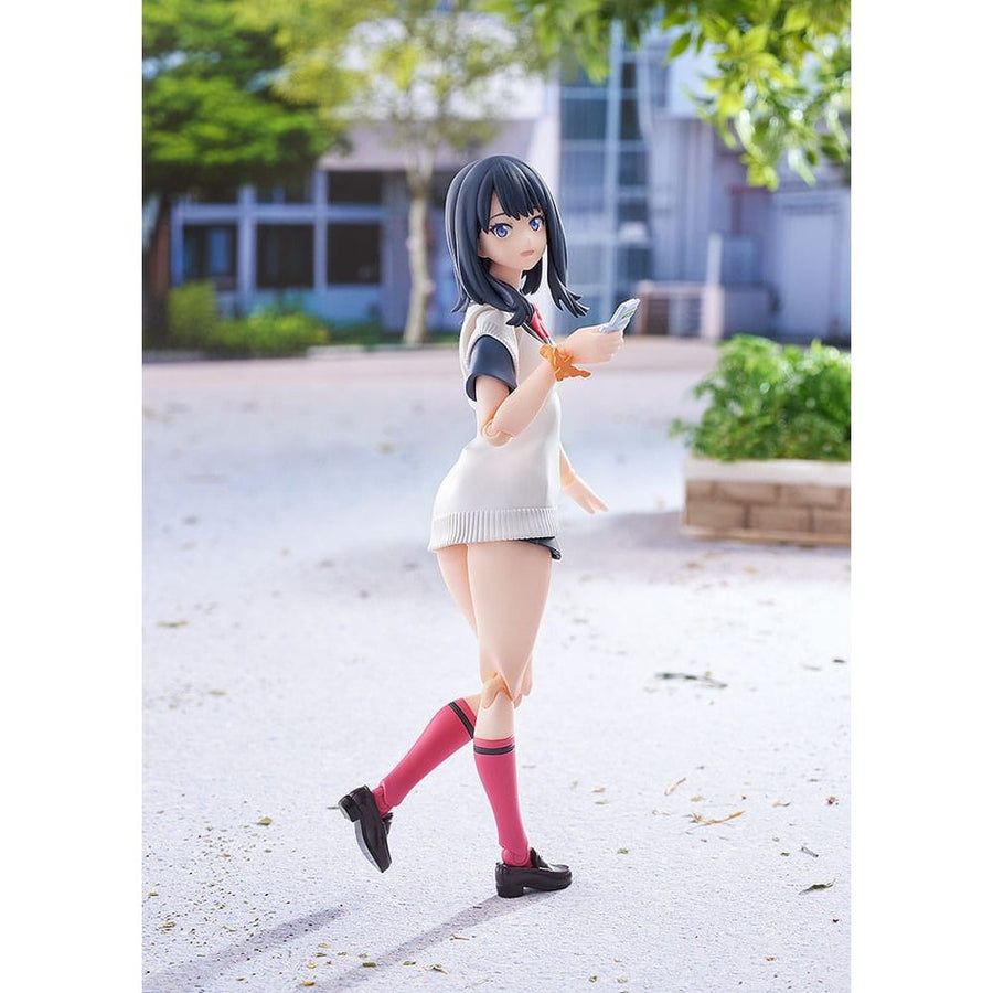 SSSS. Gridman Figma Action Figure Rikka Takarada: Gridman Universe Ver. 14 cm - The Happy Toy Store