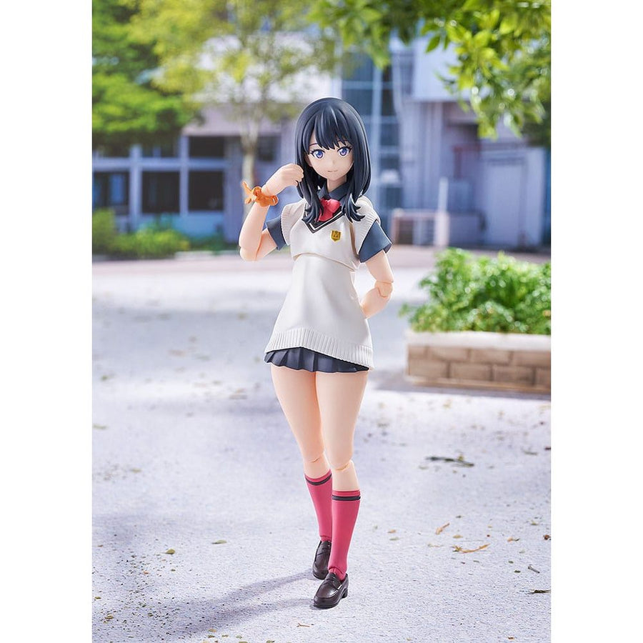 SSSS. Gridman Figma Action Figure Rikka Takarada: Gridman Universe Ver. 14 cm - The Happy Toy Store