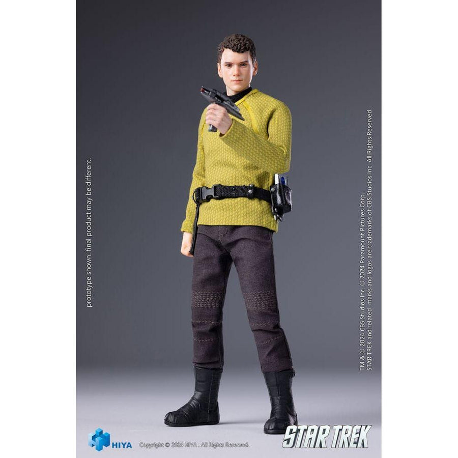 Star Trek 2009 Exquisite Super Series Action Figure 1/12 Chekov 16 cm - The Happy Toy Store