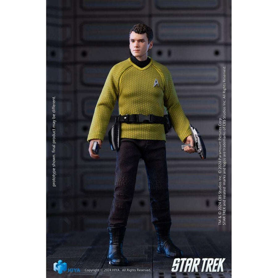 Star Trek 2009 Exquisite Super Series Action Figure 1/12 Chekov 16 cm - The Happy Toy Store