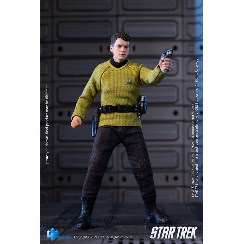 Star Trek 2009 Exquisite Super Series Action Figure 1/12 Chekov 16 cm - The Happy Toy Store