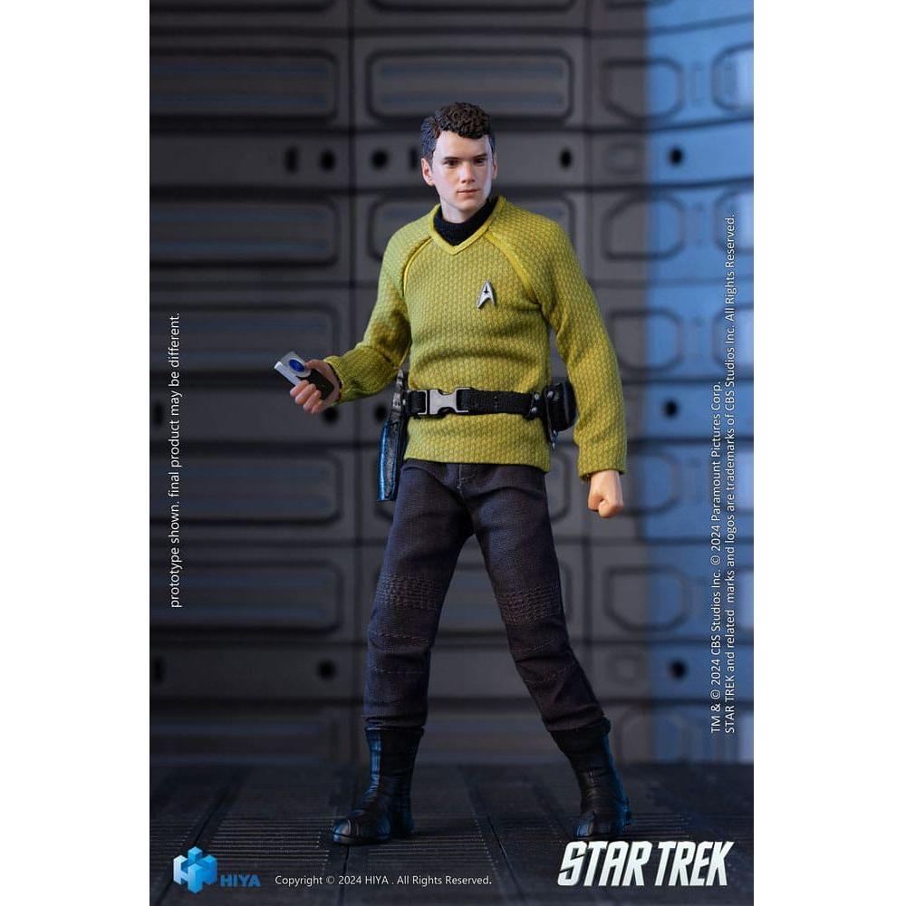 Star Trek 2009 Exquisite Super Series Action Figure 1/12 Chekov 16 cm - The Happy Toy Store