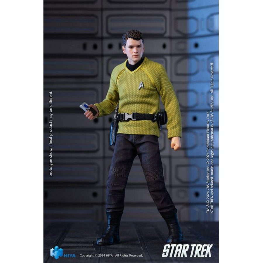 Star Trek 2009 Exquisite Super Series Action Figure 1/12 Chekov 16 cm - The Happy Toy Store