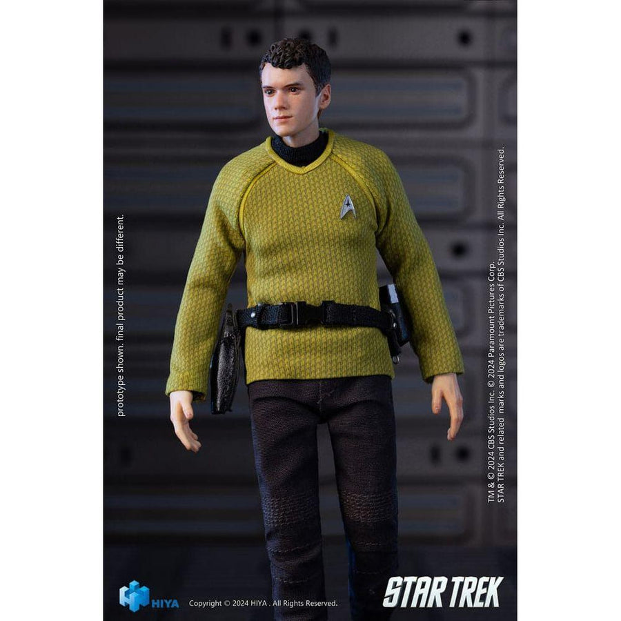 Star Trek 2009 Exquisite Super Series Action Figure 1/12 Chekov 16 cm - The Happy Toy Store