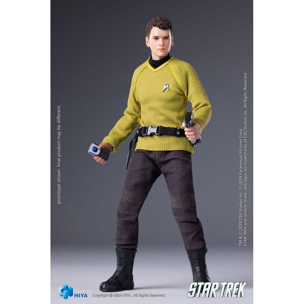 Star Trek 2009 Exquisite Super Series Action Figure 1/12 Chekov 16 cm - The Happy Toy Store
