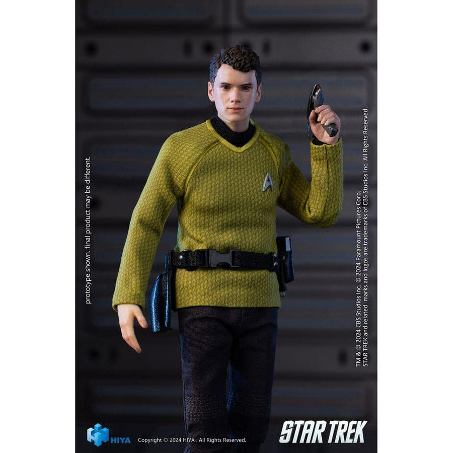 Star Trek 2009 Exquisite Super Series Action Figure 1/12 Chekov 16 cm - The Happy Toy Store