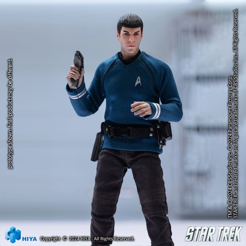 Star Trek 2009 Exquisite Super Series Action Figure 1/12 Spock 16 cm - The Happy Toy Store