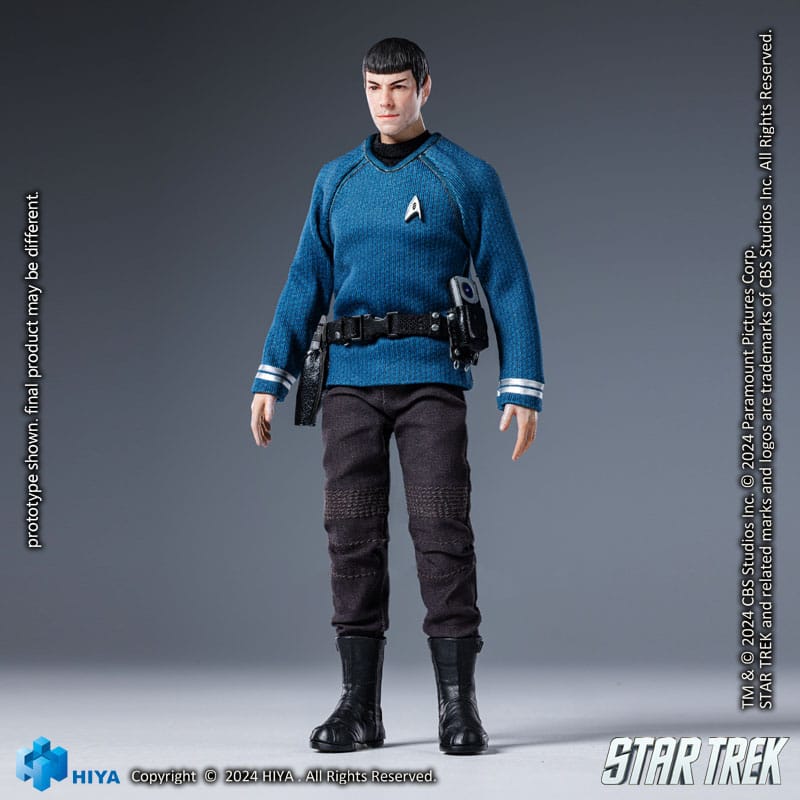 Star Trek 2009 Exquisite Super Series Action Figure 1/12 Spock 16 cm - The Happy Toy Store