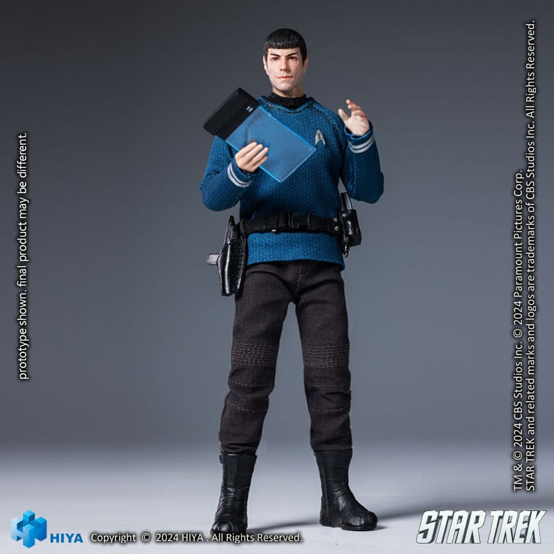 Star Trek 2009 Exquisite Super Series Action Figure 1/12 Spock 16 cm - The Happy Toy Store