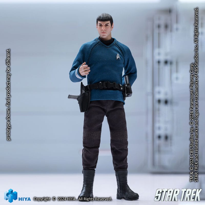 Star Trek 2009 Exquisite Super Series Action Figure 1/12 Spock 16 cm - The Happy Toy Store