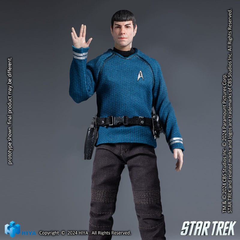 Star Trek 2009 Exquisite Super Series Action Figure 1/12 Spock 16 cm - The Happy Toy Store