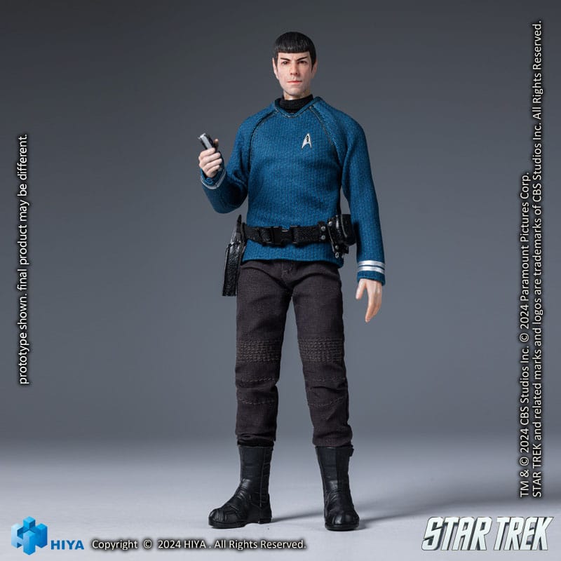 Star Trek 2009 Exquisite Super Series Action Figure 1/12 Spock 16 cm - The Happy Toy Store