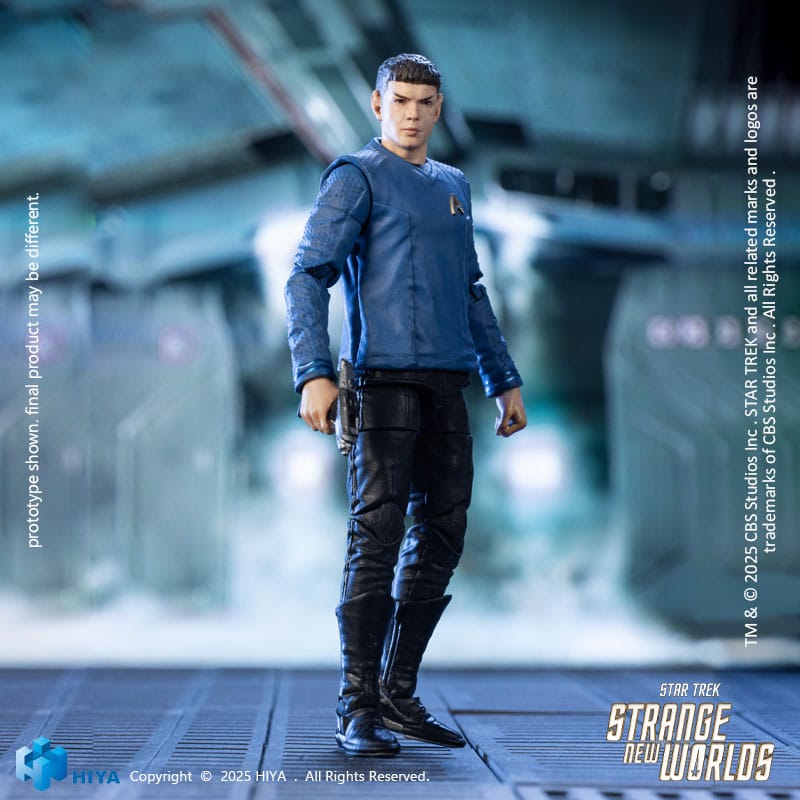 Star Trek Strange New Worlds Exquisite Mini Series Action Figure 1/18 Spock 11 cm - The Happy Toy Store