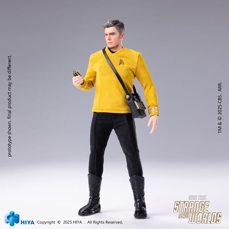Star Trek Strange New Worlds Exquisite Super Series Action Figure 1/12 Pike 16 cm - The Happy Toy Store