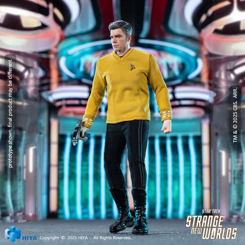 Star Trek Strange New Worlds Exquisite Super Series Action Figure 1/12 Pike 16 cm - The Happy Toy Store