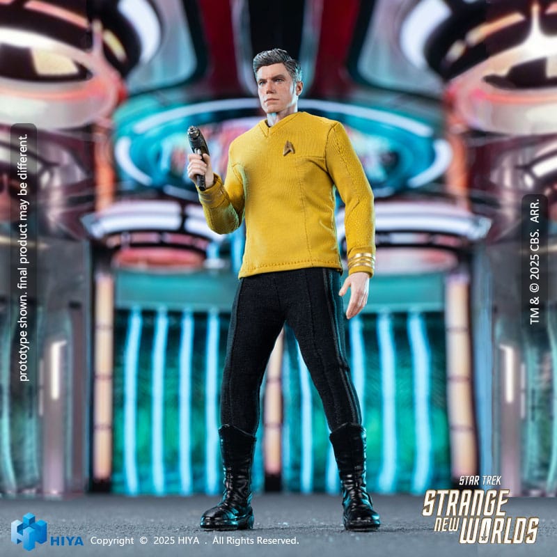 Star Trek Strange New Worlds Exquisite Super Series Action Figure 1/12 Pike 16 cm - The Happy Toy Store