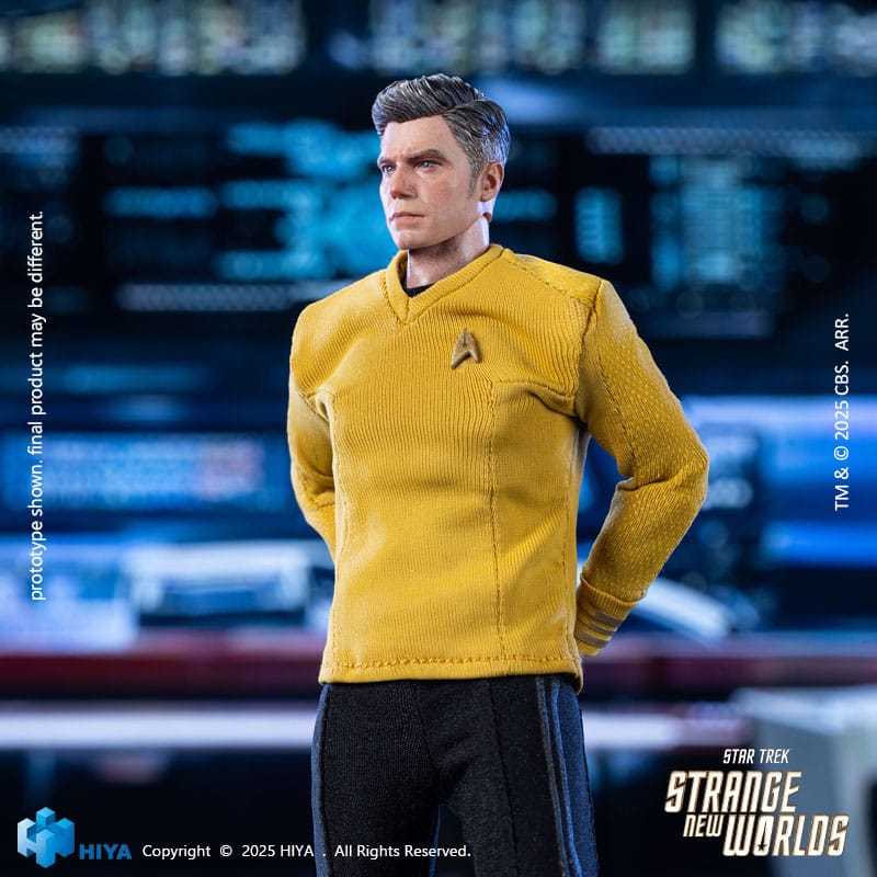 Star Trek Strange New Worlds Exquisite Super Series Action Figure 1/12 Pike 16 cm - The Happy Toy Store