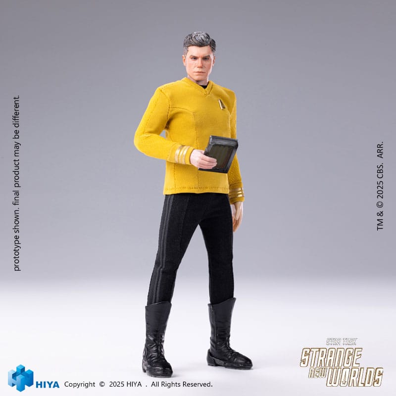 Star Trek Strange New Worlds Exquisite Super Series Action Figure 1/12 Pike 16 cm - The Happy Toy Store