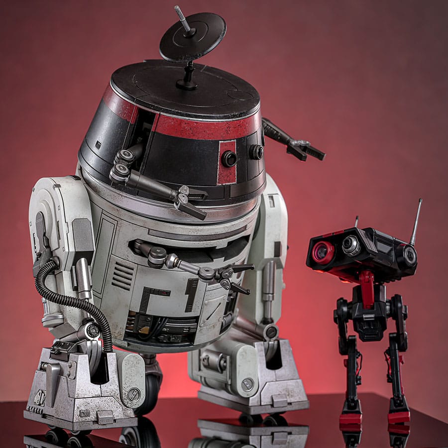 Star Wars Action Figure Set 1/6 Chopper (C1 - 10P™) & BD - 1™ (Imperial Disguise) 18 cm & 8 cm - The Happy Toy Store