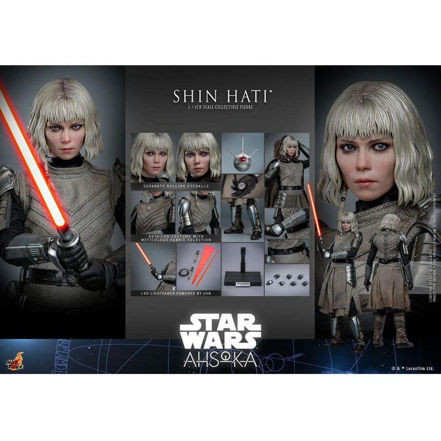 Star Wars: Ahsoka Action Figure 1/6 Shin Hati 28 cm - The Happy Toy Store