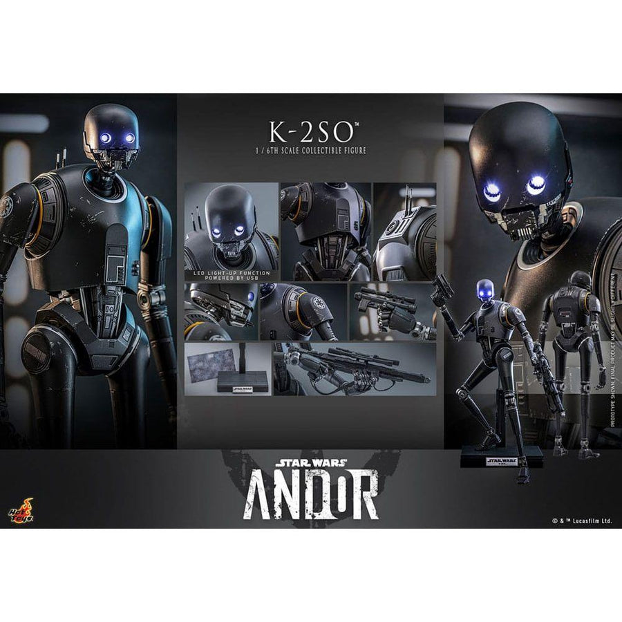 Star Wars: Andor Action Figure 1/6 K - 2SO 36 cm - The Happy Toy Store