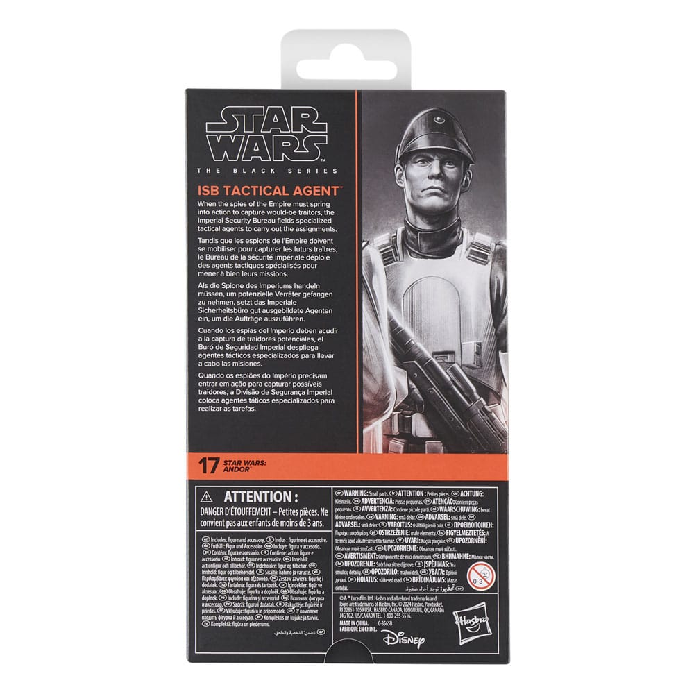 Star Wars: Andor Black Series Action Figure ISB Tactical Agent 15 cm - The Happy Toy Store