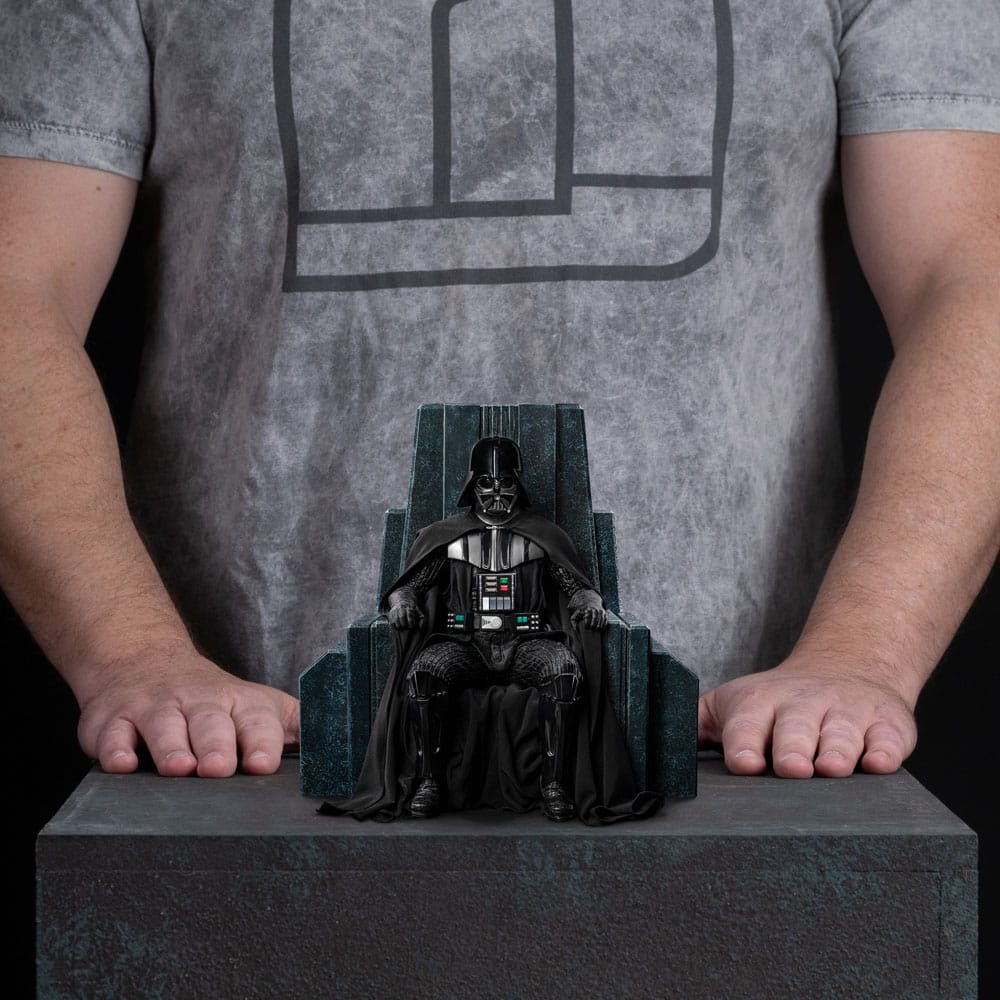 Star Wars Art Scale Statue 1/10 Darth Vader on Throne 18 cm - The Happy Toy Store