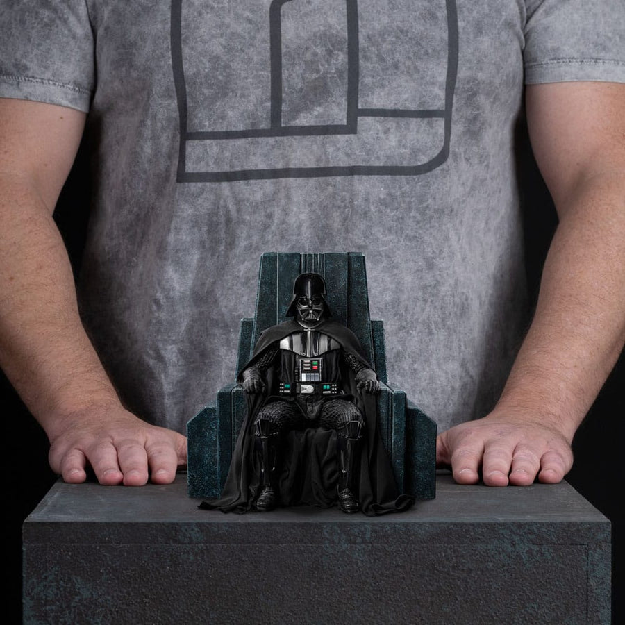 Star Wars Art Scale Statue 1/10 Darth Vader on Throne 18 cm - The Happy Toy Store