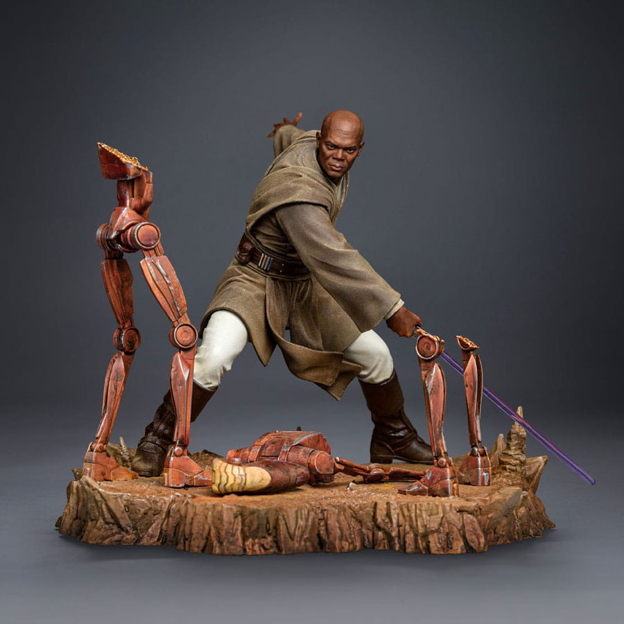 Star Wars Art Scale Statue 1/10 Mace Windu 18 cm - The Happy Toy Store