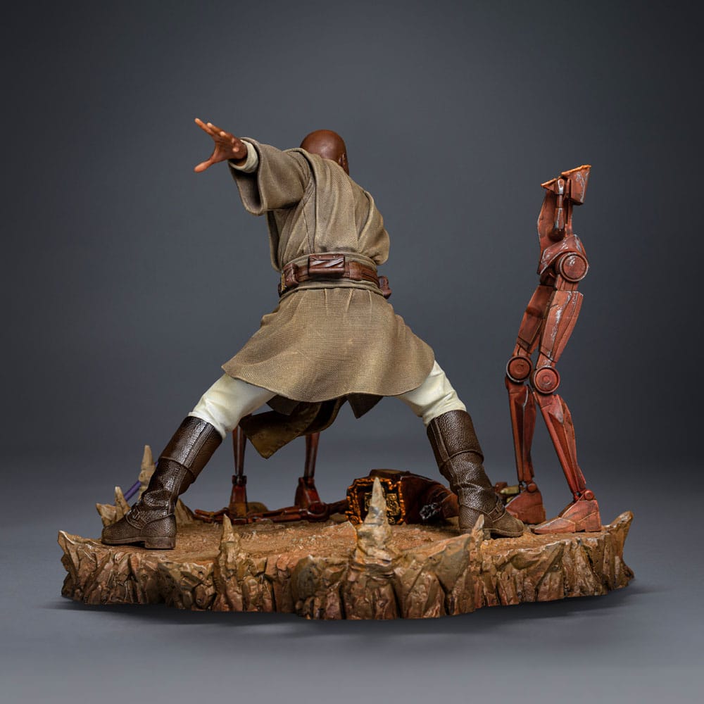 Star Wars Art Scale Statue 1/10 Mace Windu 18 cm - The Happy Toy Store